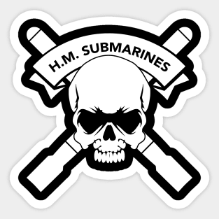 H.M. Submarines Sticker